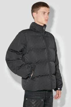Monogram Embossed Puffer