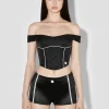 Monogram Nylon Corset Top