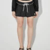 Monogram Nylon Mini Skirt