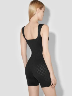 Monogram Short Bodysuit