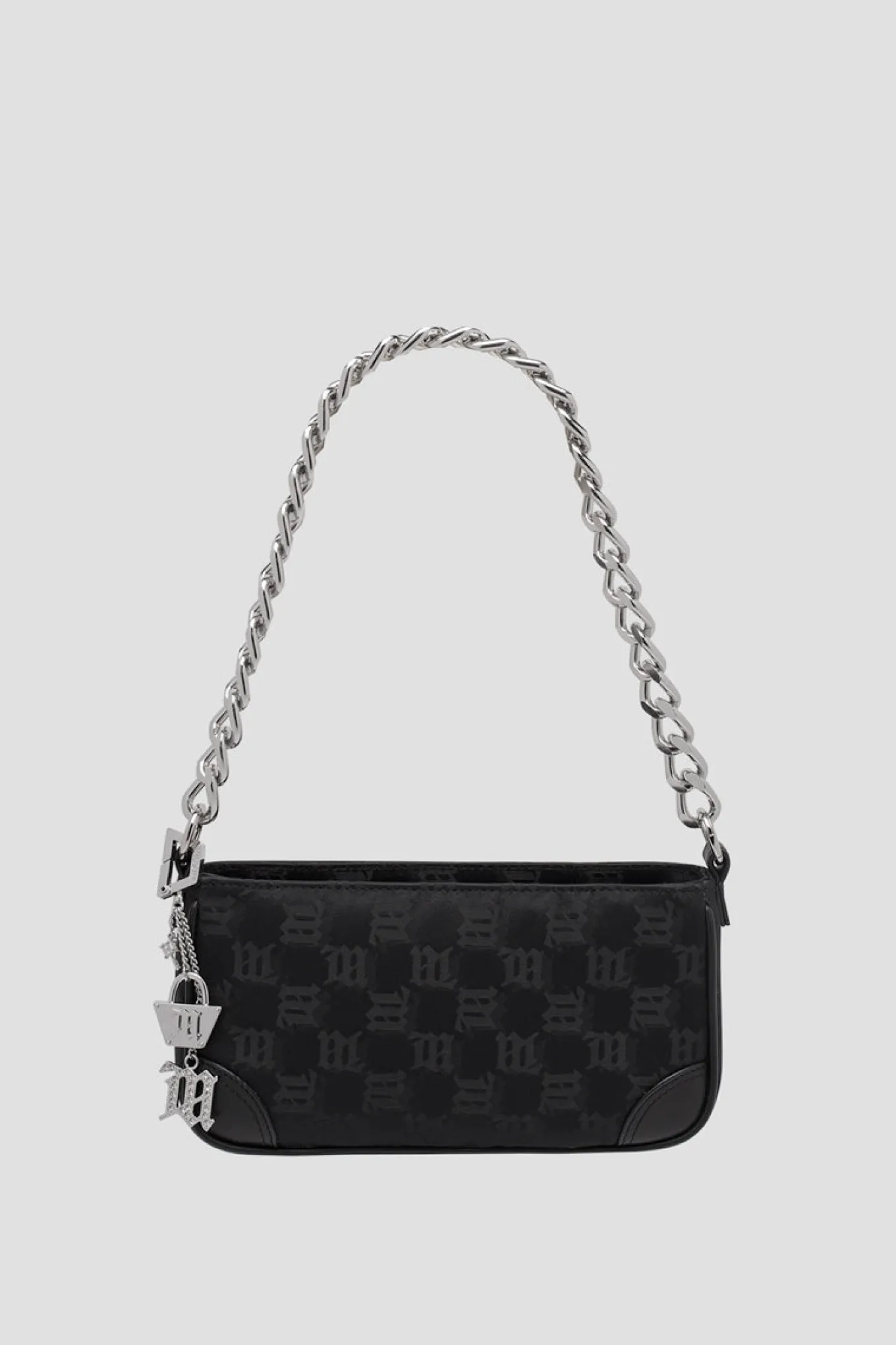 Nylon Monogram Chain Babe Bag