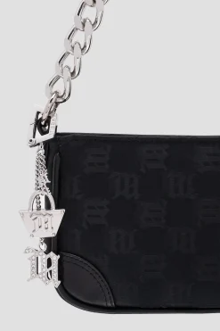 Nylon Monogram Chain Babe Bag