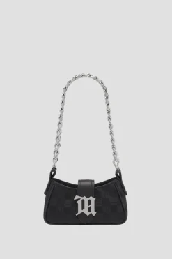 Nylon Monogram Chain Shoulder Bag Mini