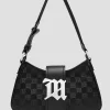 Nylon Monogram Shoulder Bag Medium