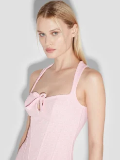 Paris Tweed Corset Mini Dress