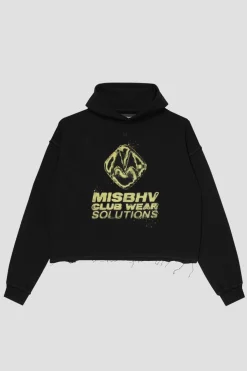 Solutions Cropped Hoodie