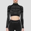 Sport Europa Cropped Quarter-Zip Longsleeve