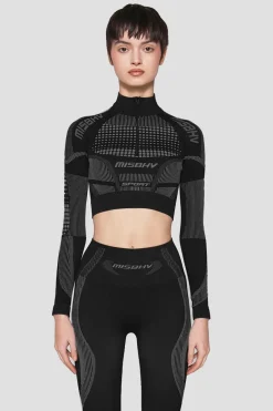 Sport Europa Cropped Quarter-Zip Longsleeve