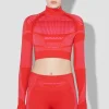 Sport Europa Cropped Quarter-Zip Longsleeve