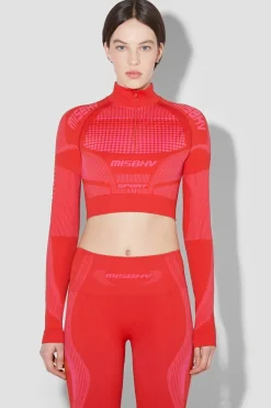 Sport Europa Cropped Quarter-Zip Longsleeve