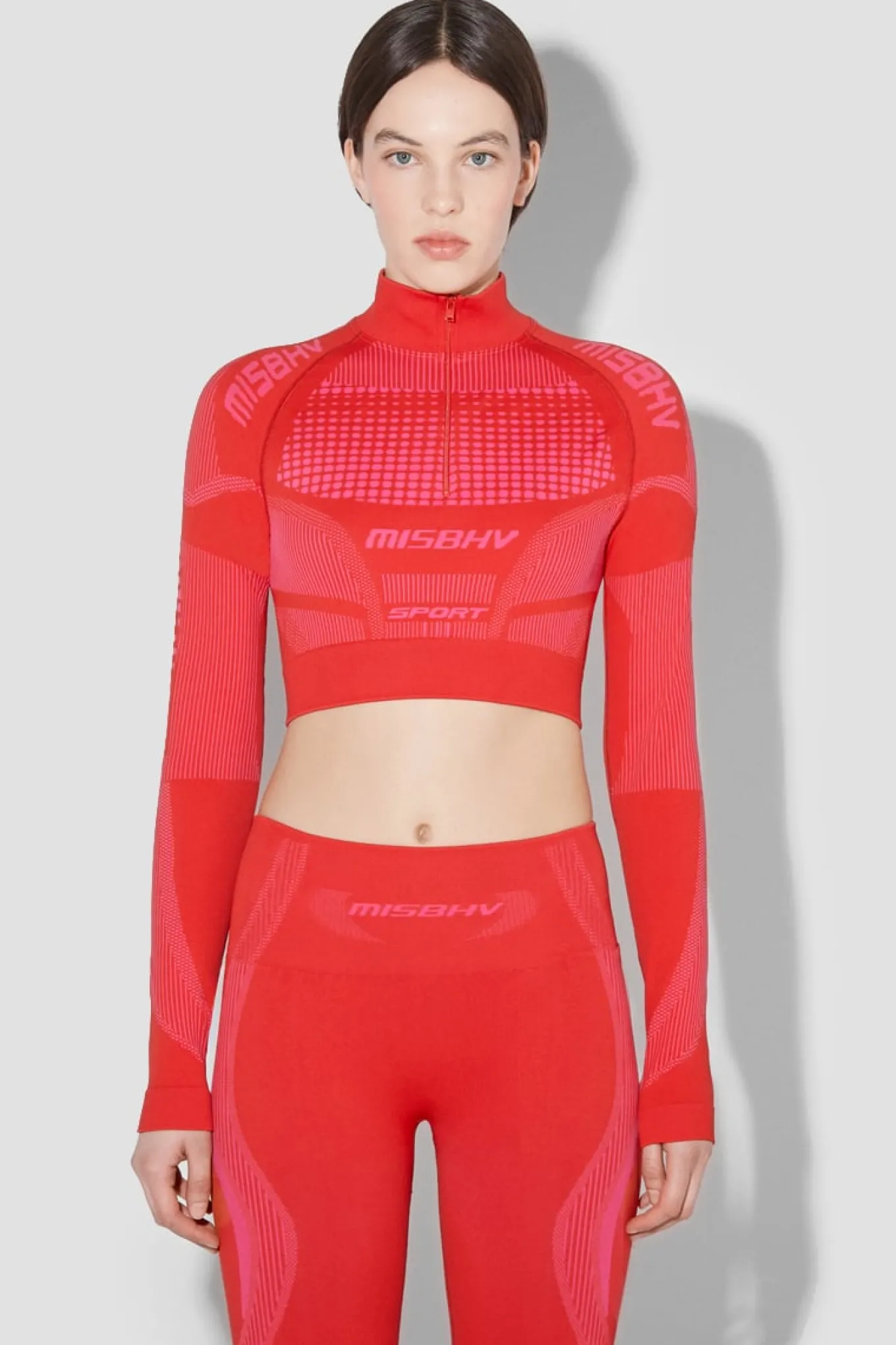 Sport Europa Cropped Quarter-Zip Longsleeve