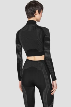Sport Europa Cropped Quarter-Zip Longsleeve