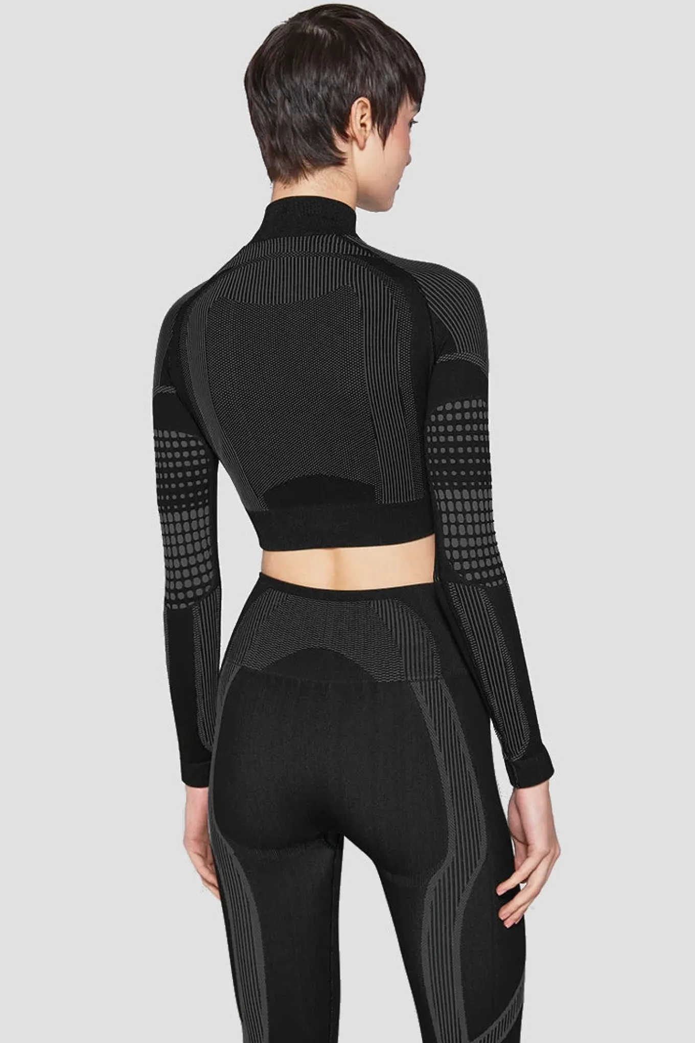 Sport Europa Cropped Quarter-Zip Longsleeve