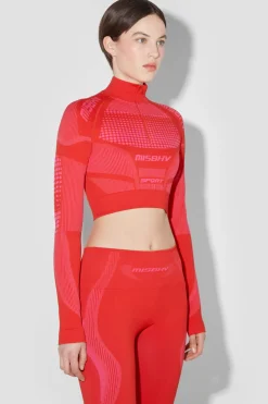 Sport Europa Cropped Quarter-Zip Longsleeve