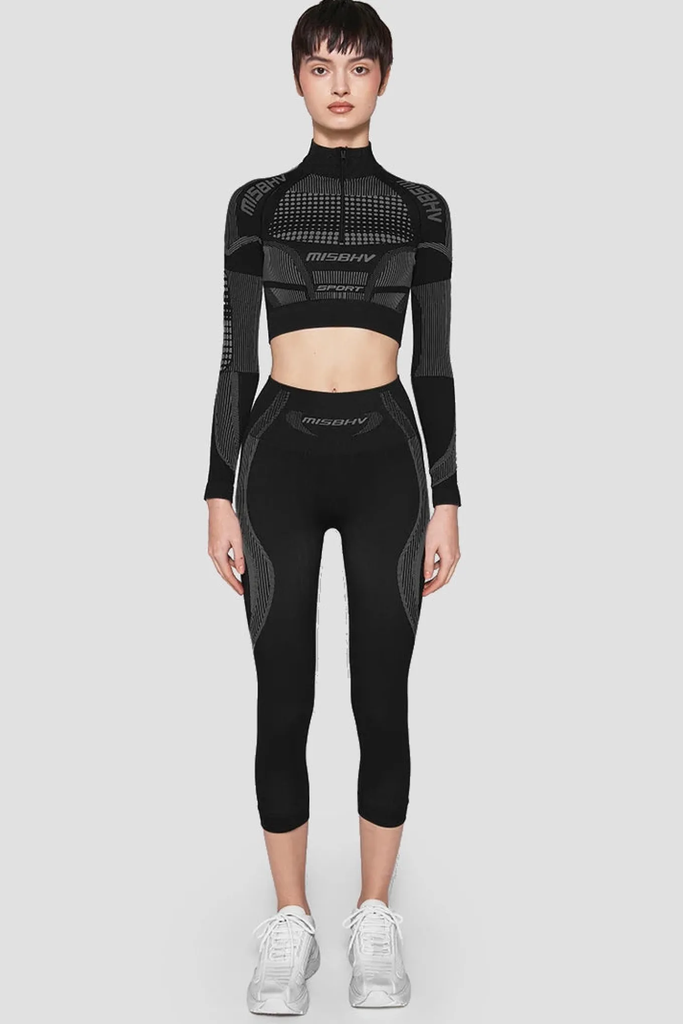 Sport Europa Cropped Quarter-Zip Longsleeve