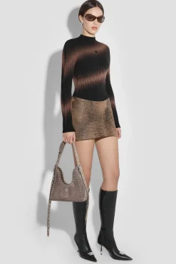 Spray Paint Mockneck