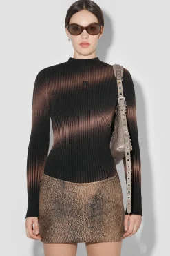 Spray Paint Mockneck
