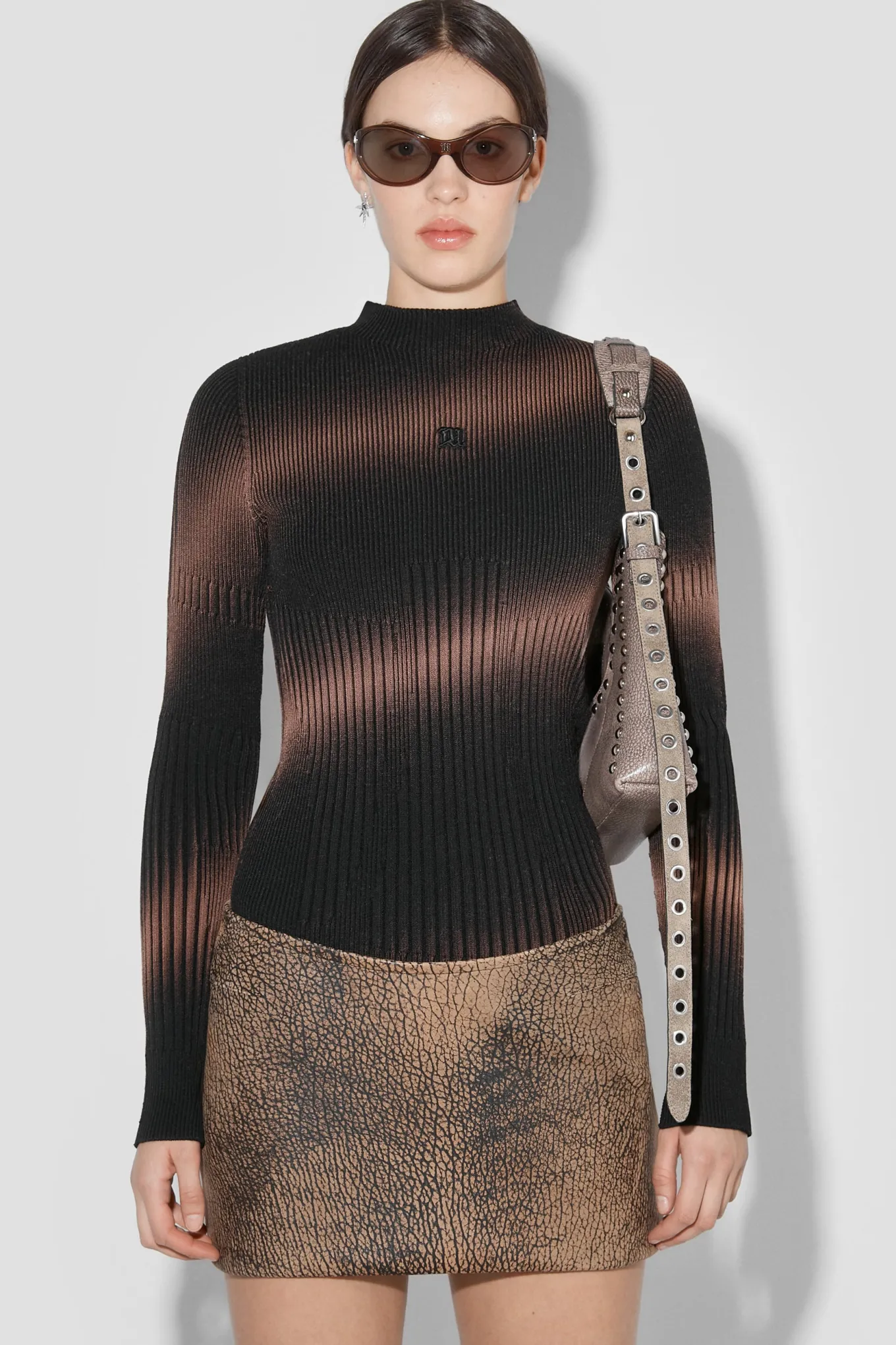 Spray Paint Mockneck