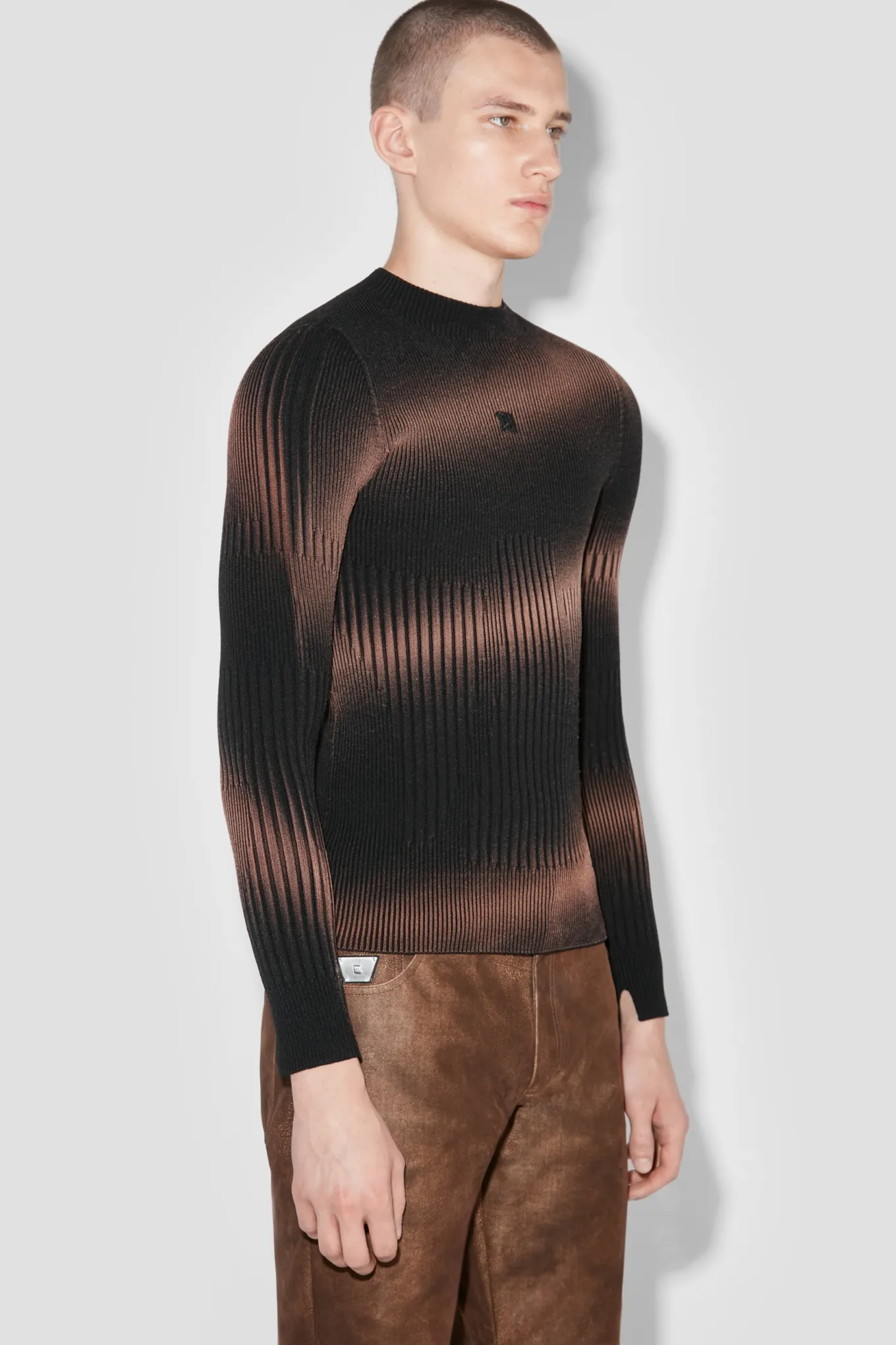 Spray Paint Mockneck