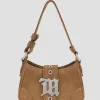 Suede Shoulder Bag Small