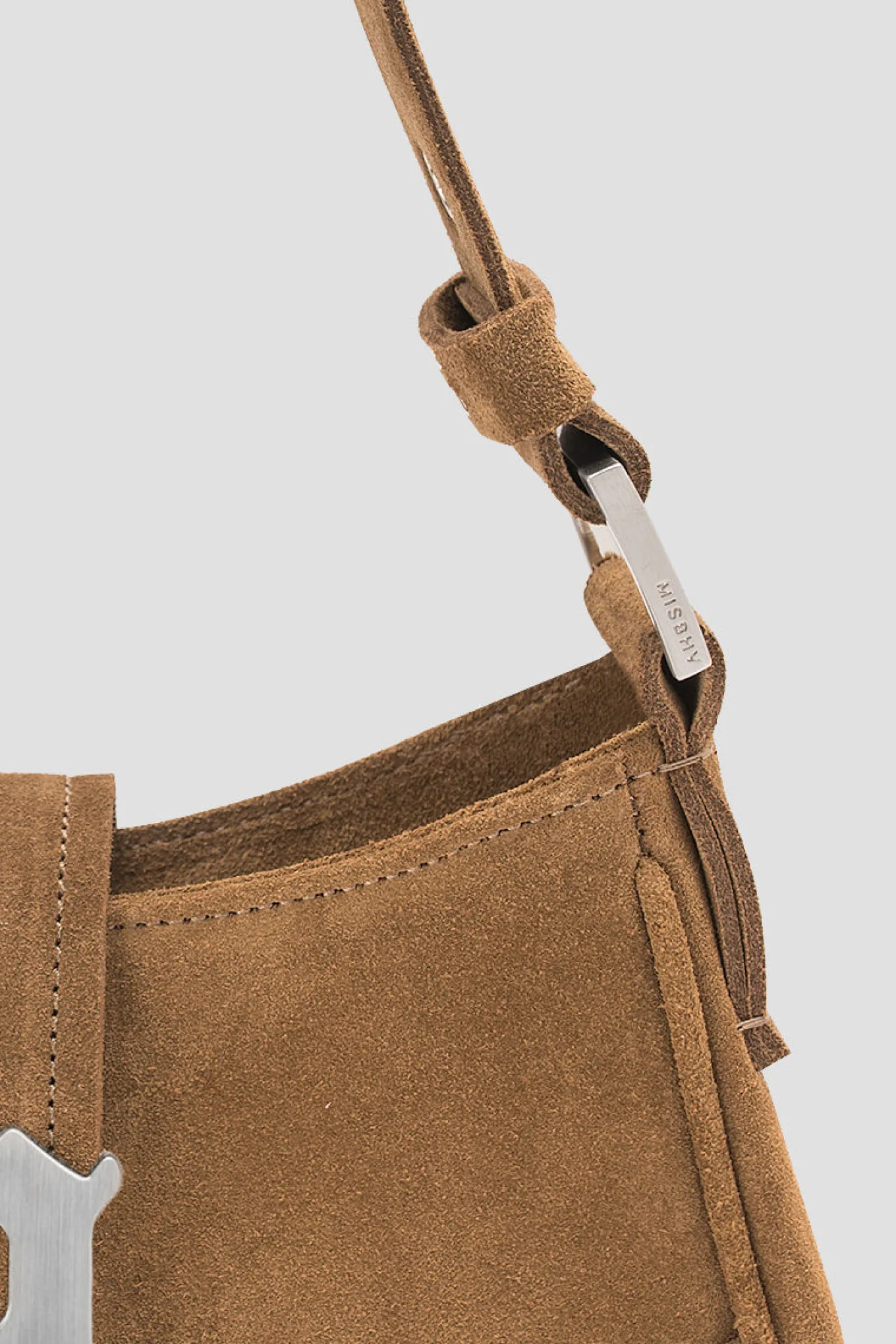 Suede Shoulder Bag Small