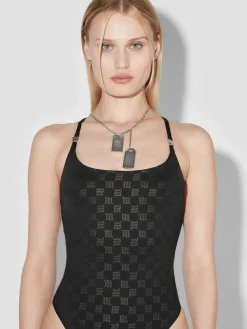 Swim Signature Monogram One Piece