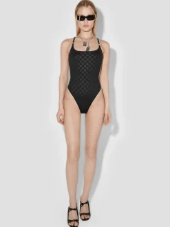 Swim Signature Monogram One Piece