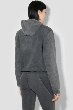 Trapezoid Zipped Hoodie