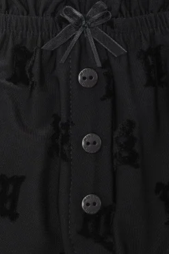 Velour Monogram Pyjama Pants