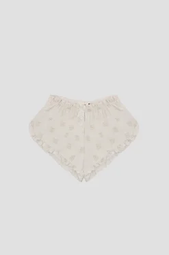Velour Monogram Pyjama Shorts