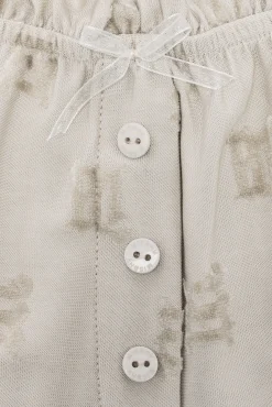 Velour Monogram Pyjama Shorts