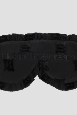 Velour Monogram Sleeping Mask