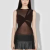 Wrapped Sleeveless Top