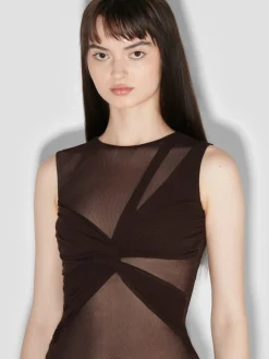 Wrapped Sleeveless Top